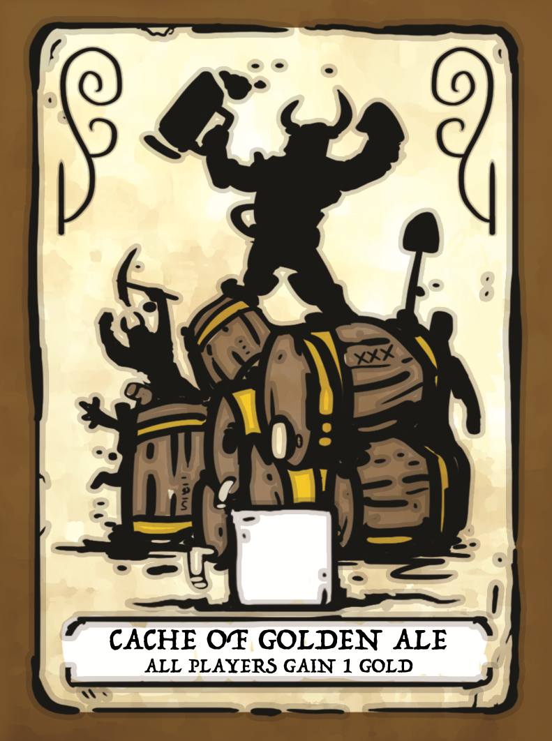 Cache of Golden Ale card
