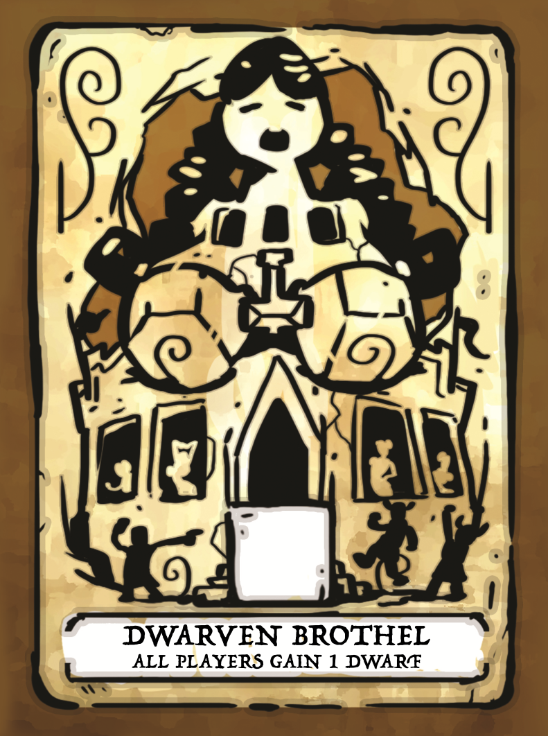 Dwarven Brothel Card